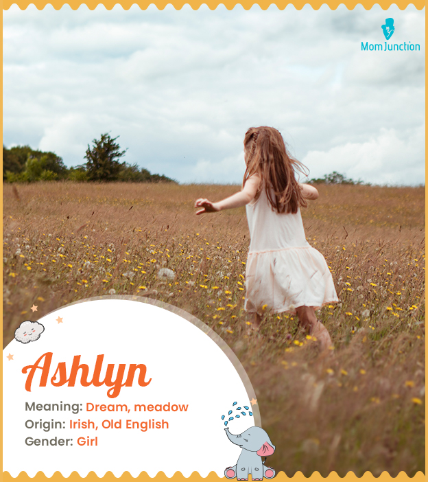Ashlyn, a name meaning dream