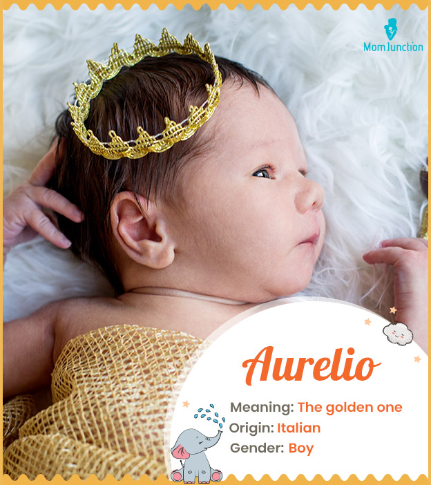 Aurelio means golden