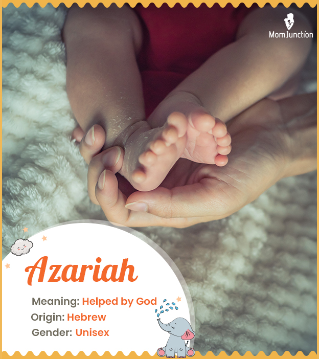 Azariah, Helped by God