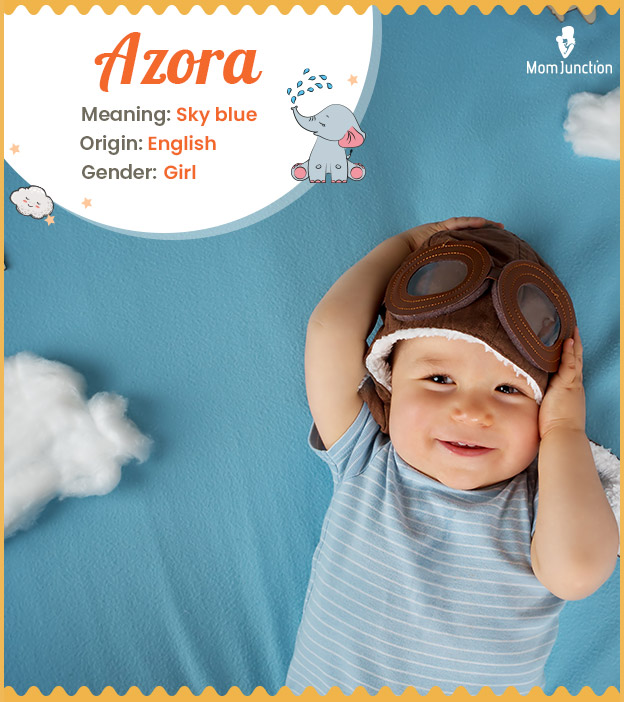 Azora means sky blue