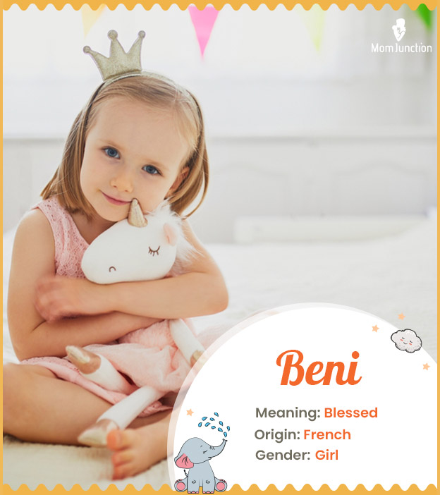 Beni, meaning blessed