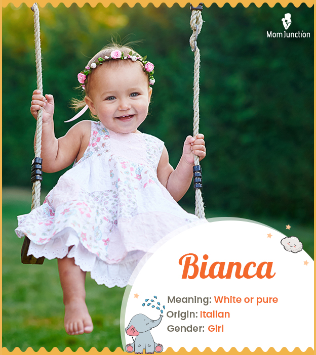 Bianca means white