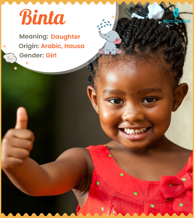 Binta means daughter