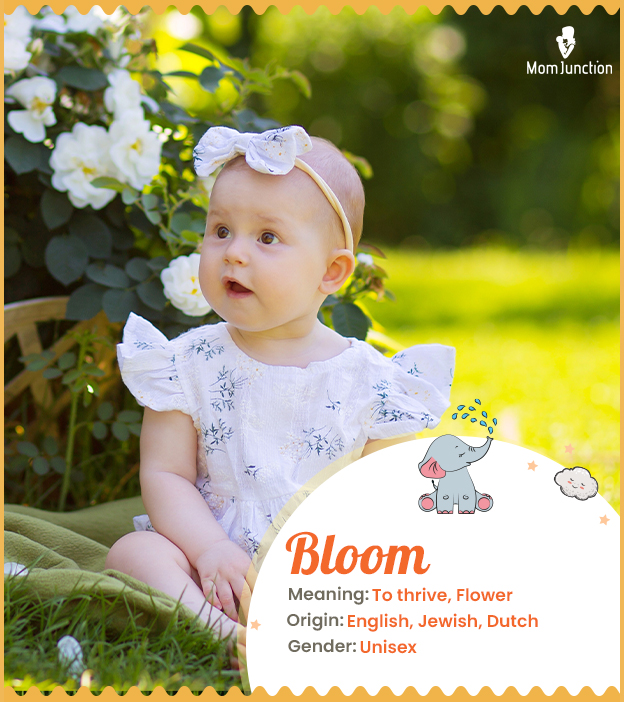Bloom means to thrive