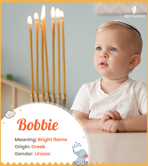 Bobbie meaning bright flame
