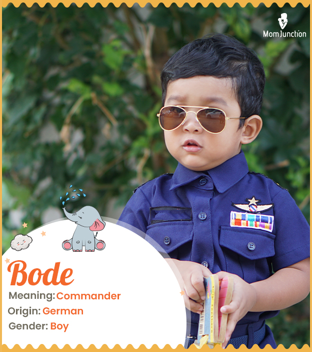 Bode refers to a commander