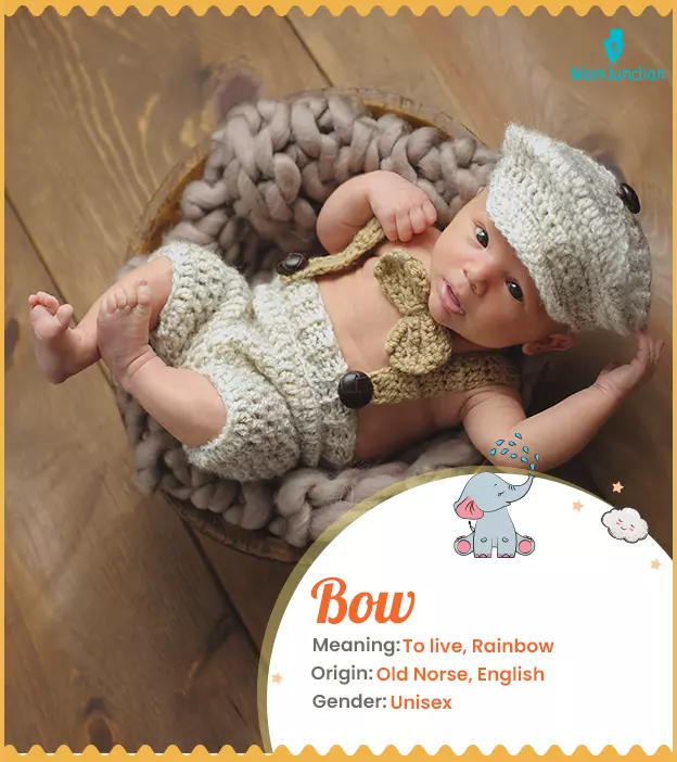 Origin, Meaning & Other Facts About Baby Name Bow