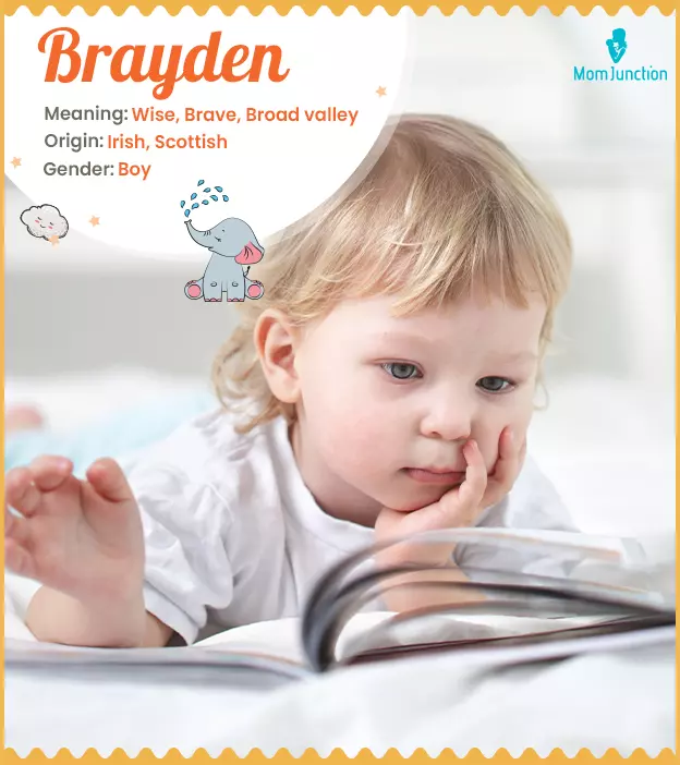 Brayden Name Meaning, Origin, History, and Popularity