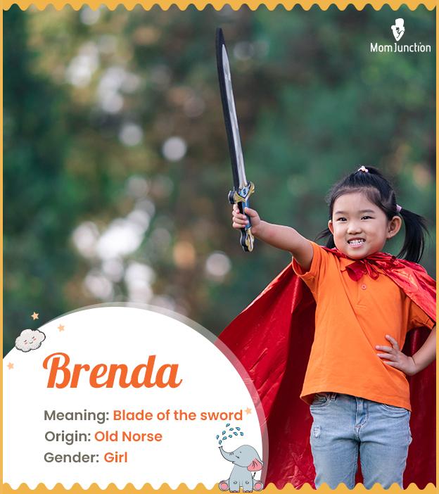 Brenda meaning Blade of the sword