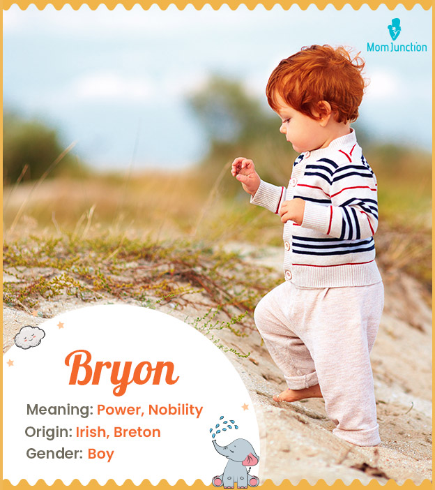 Bryon meaning Power, Nobility,Strength, Hill
