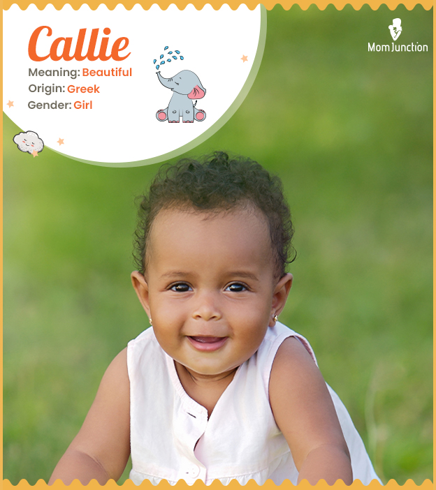Callie, a beautiful little girl