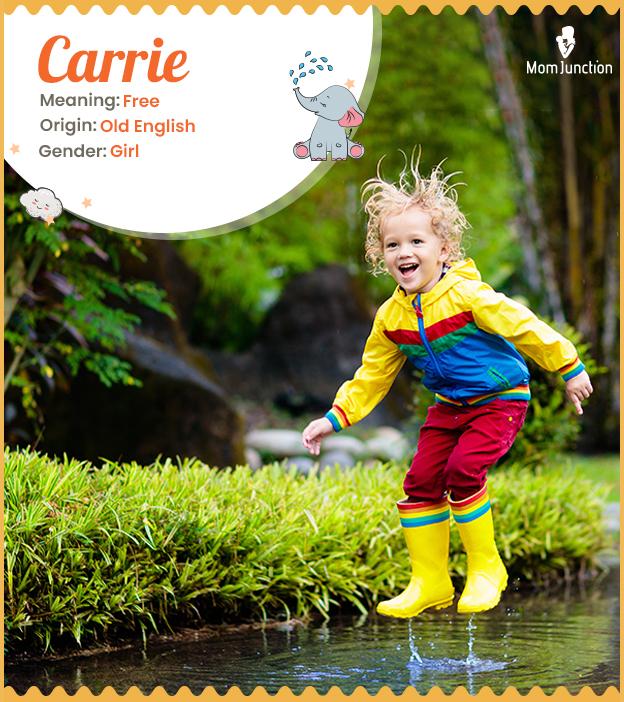 Carrie Meaning, Origin, History, And Popularity