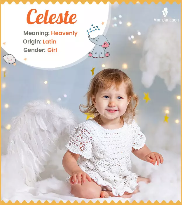 Celeste Name Meaning, Origin, History, And Popularity