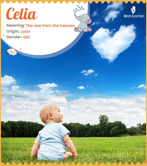 Celia Name, Meaning, Origin, History, And Popularity
