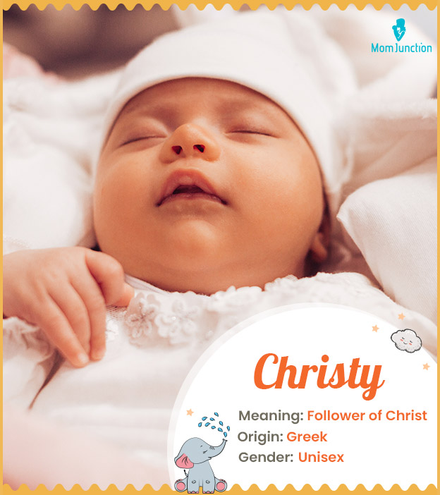 Christy means follower of Christ