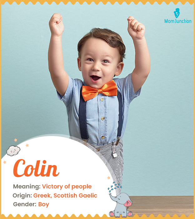 Colin, meaning people