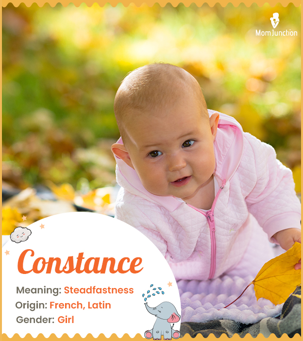Constance meaning steadfastness