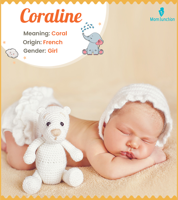 Coraline, meaning coral