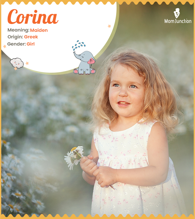 Corina means maiden
