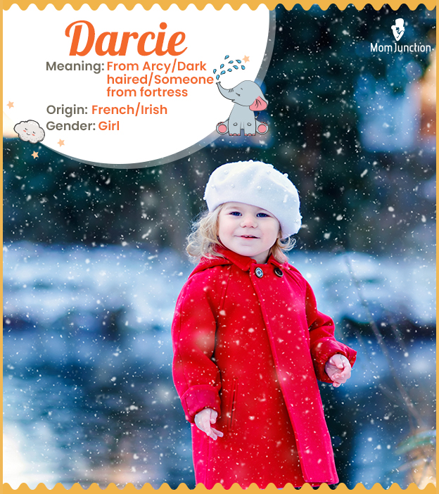 Darcie is an Irish-French name