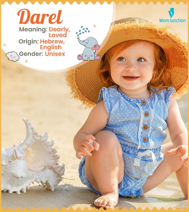 Darel, a combination name and an English variant name