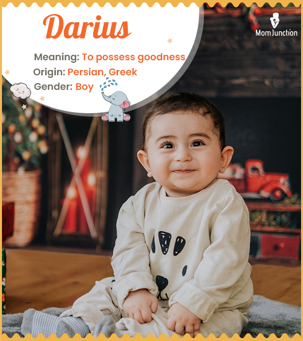 Darius upholds goodness