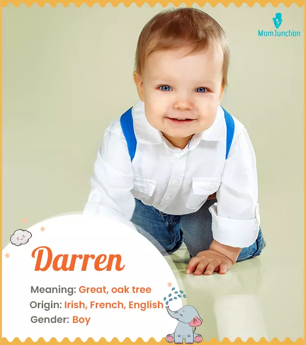 Darren Name Meaning, Origin, History, And Popularity