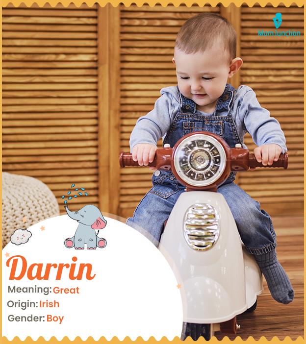 Darrin Name Meaning, Origin, History, And Popularity