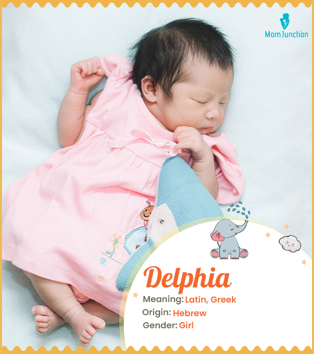 Delphia, like a playful dolphin.