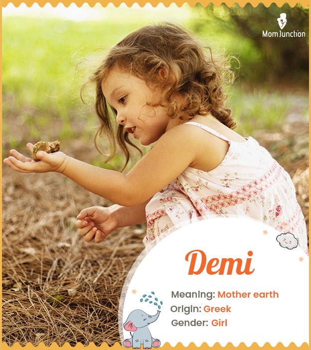 Demi, classic name w