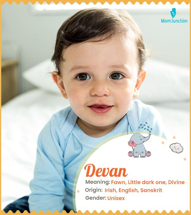 Explore Devan Meaning, Origin & Popularity MomJunction