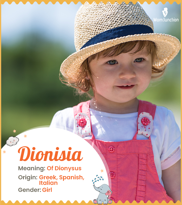 Dionisia meaning of Dionysus