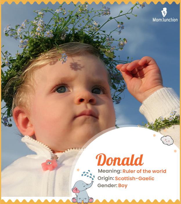 Donald Name Meaning, Origin, History, And Popularity