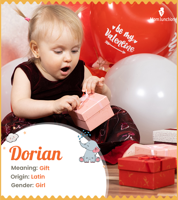 Dorian signifies a gift