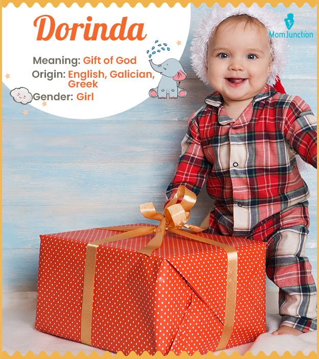 Dorinda means gift o