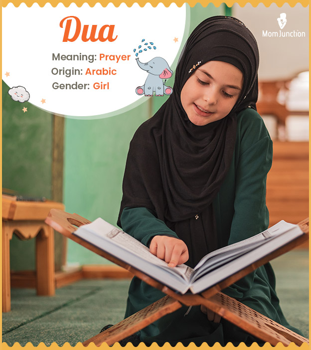 Dua means prayer