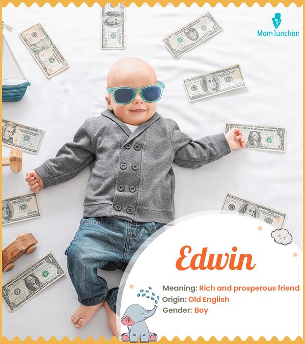 Edwin Name Meaning, Origin, History, and Popularity