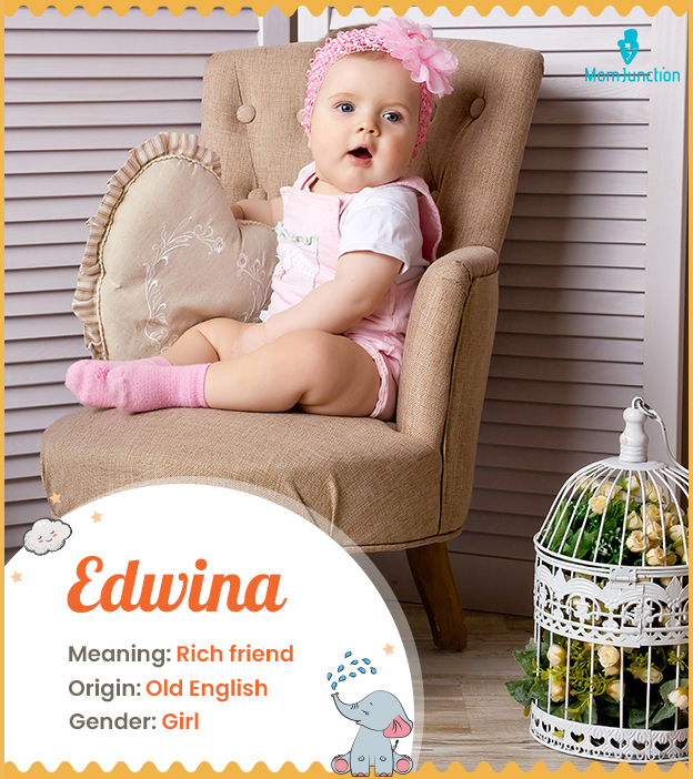 Edwina signifies prosperity