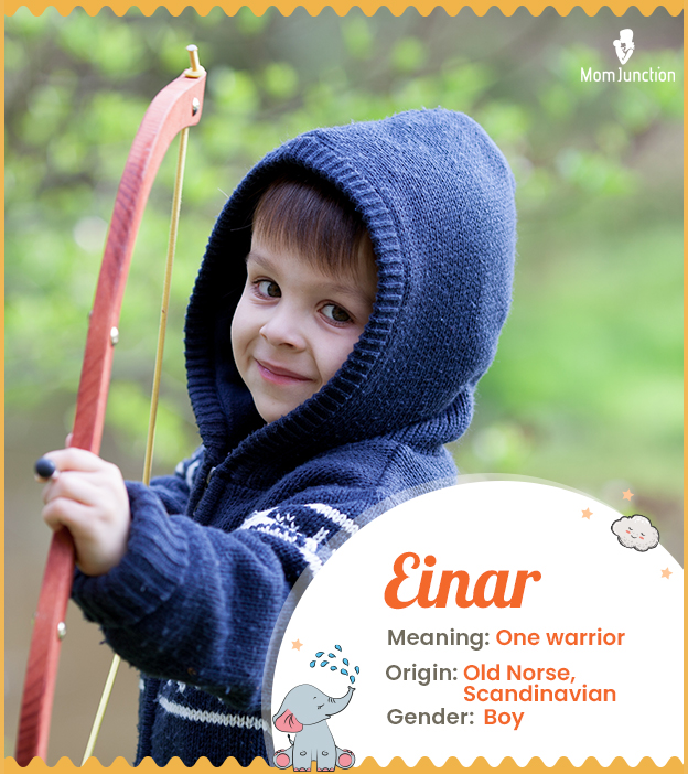 Einar, one who is valorous