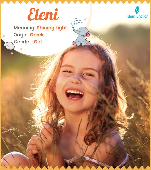 Eleni meaning shinin