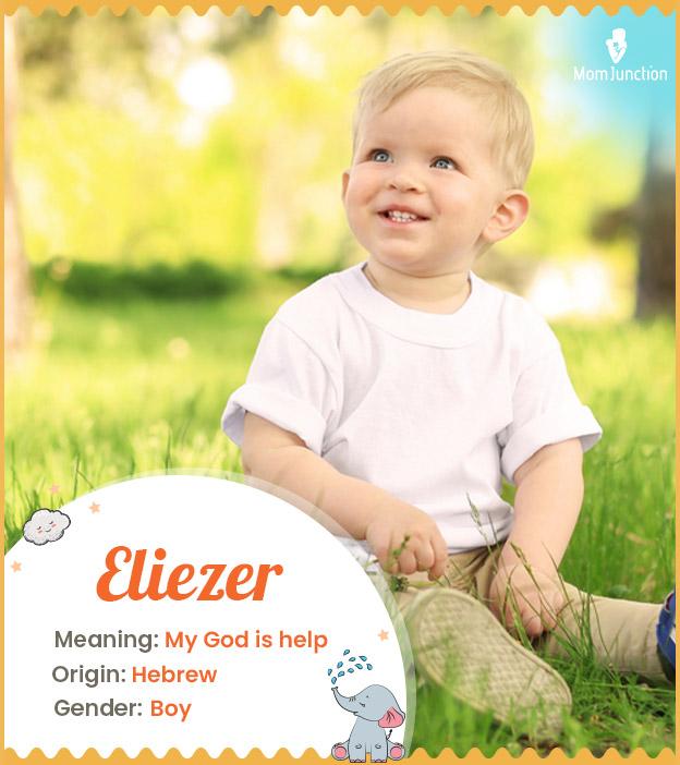 Eliezer means my God is help