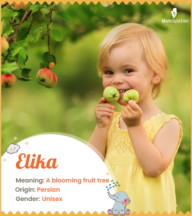 Elika means blooming fruit tree