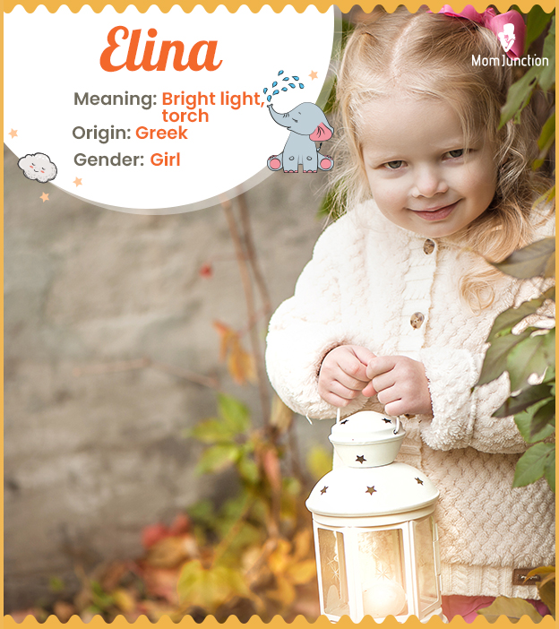Elina means bright light