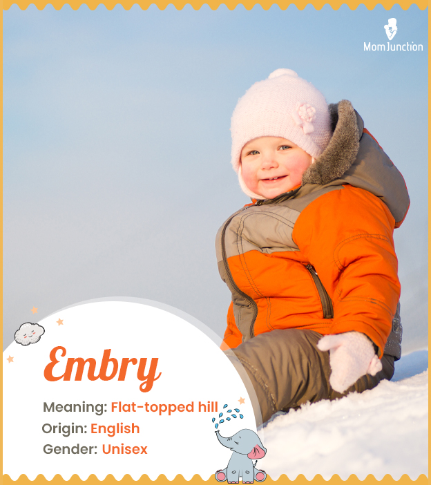 Embry means ember