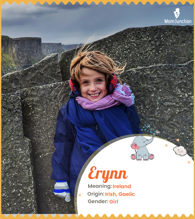 Erynn, meaning Ireland