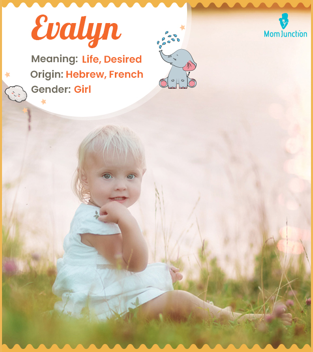 Evalyn, meaning life