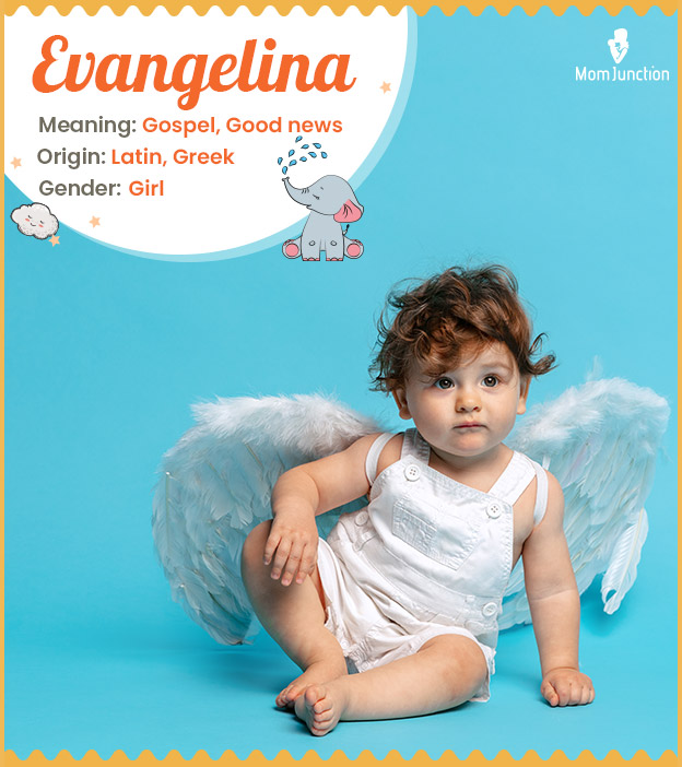 Evangelina, a carrier of good news