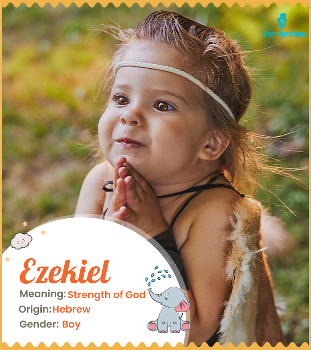 Ezekiel means Strength of God