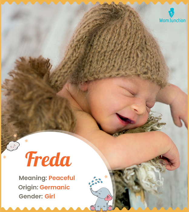 Freda, a peaceful girl