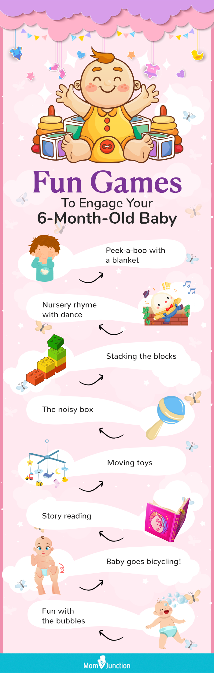 Baby Games for Your 4 to 6 Month Old 